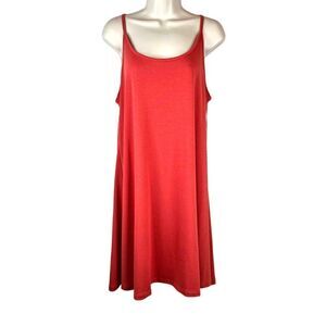 LOU & GREY Summer Shift Dress Spaghetti Strap Size Medium
